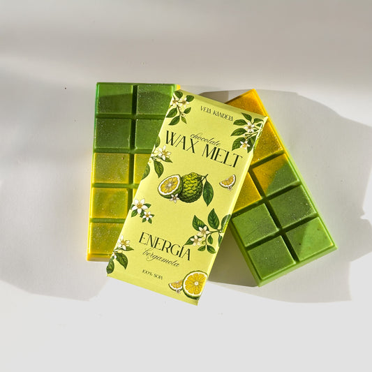 Wax Melts Tableta XL – Energía (bergamota)