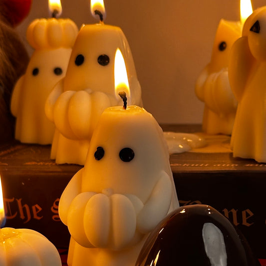 Vela Fantasma Clasico con Calabaza