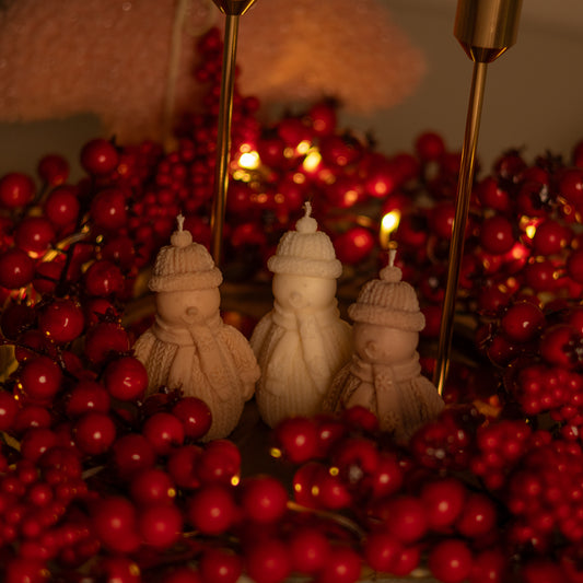 Vela Muñeco de Nieve