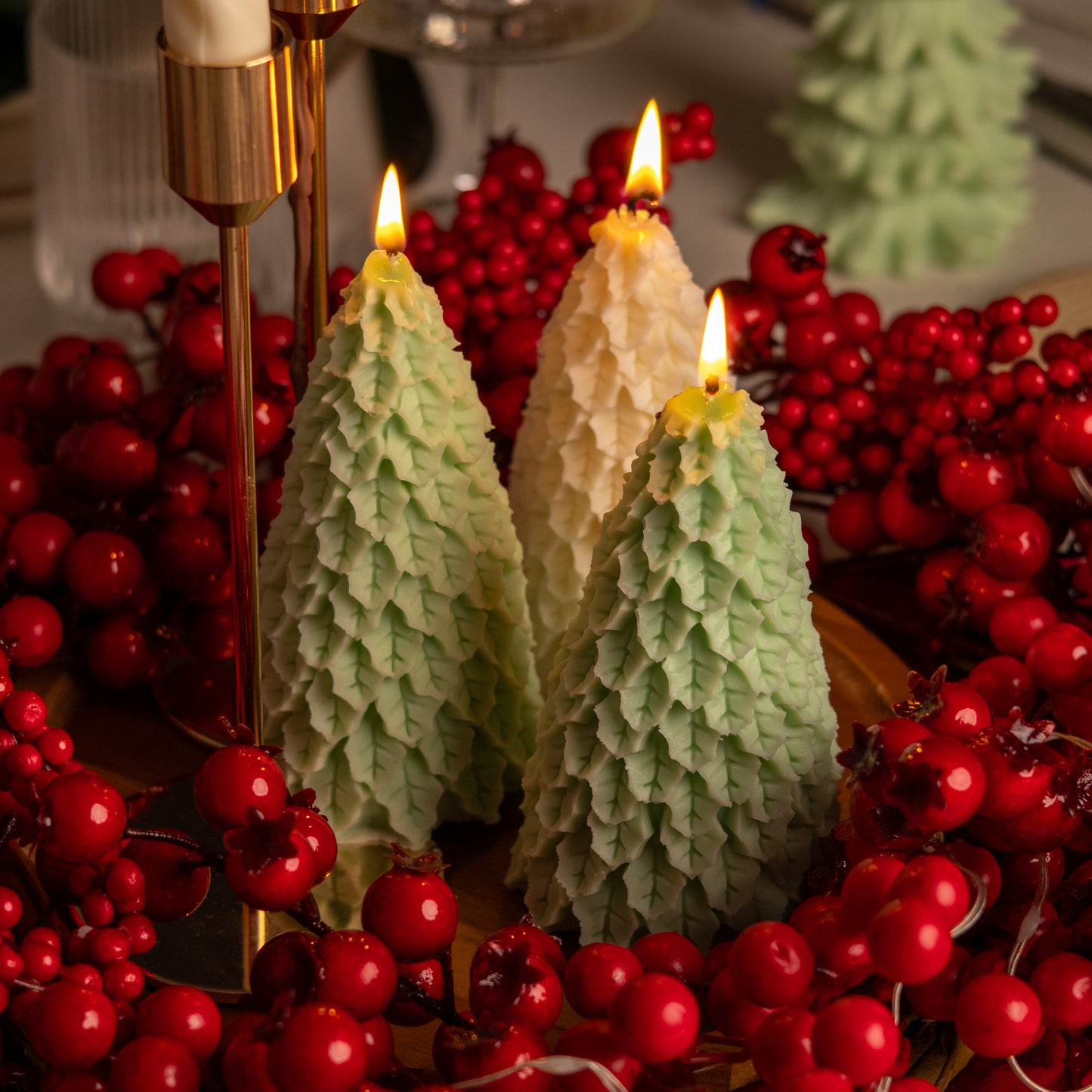 Vela Abeto Navideño XL