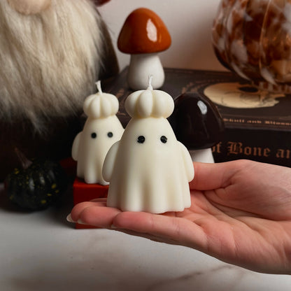 Vela Fantasma con Sombrero de Calabaza - VelaKandela