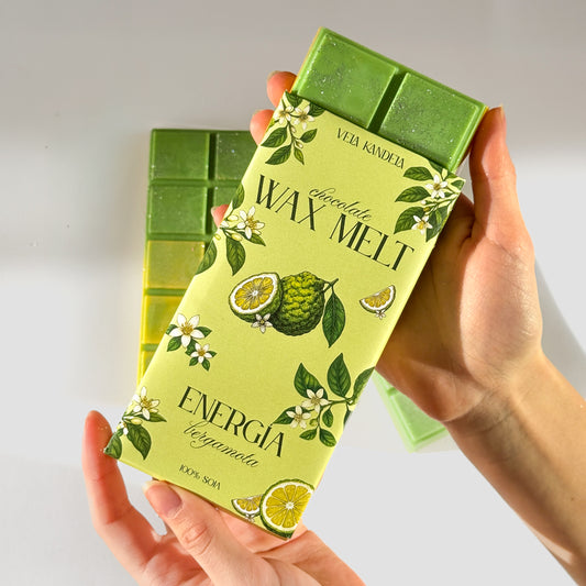 Wax Melts Tableta XL – Energía (bergamota)