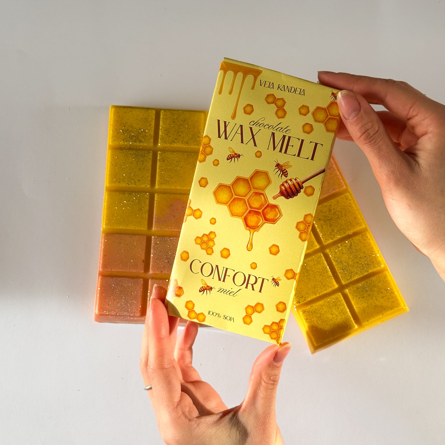 Wax Melts Tableta XL – Confort (miel)