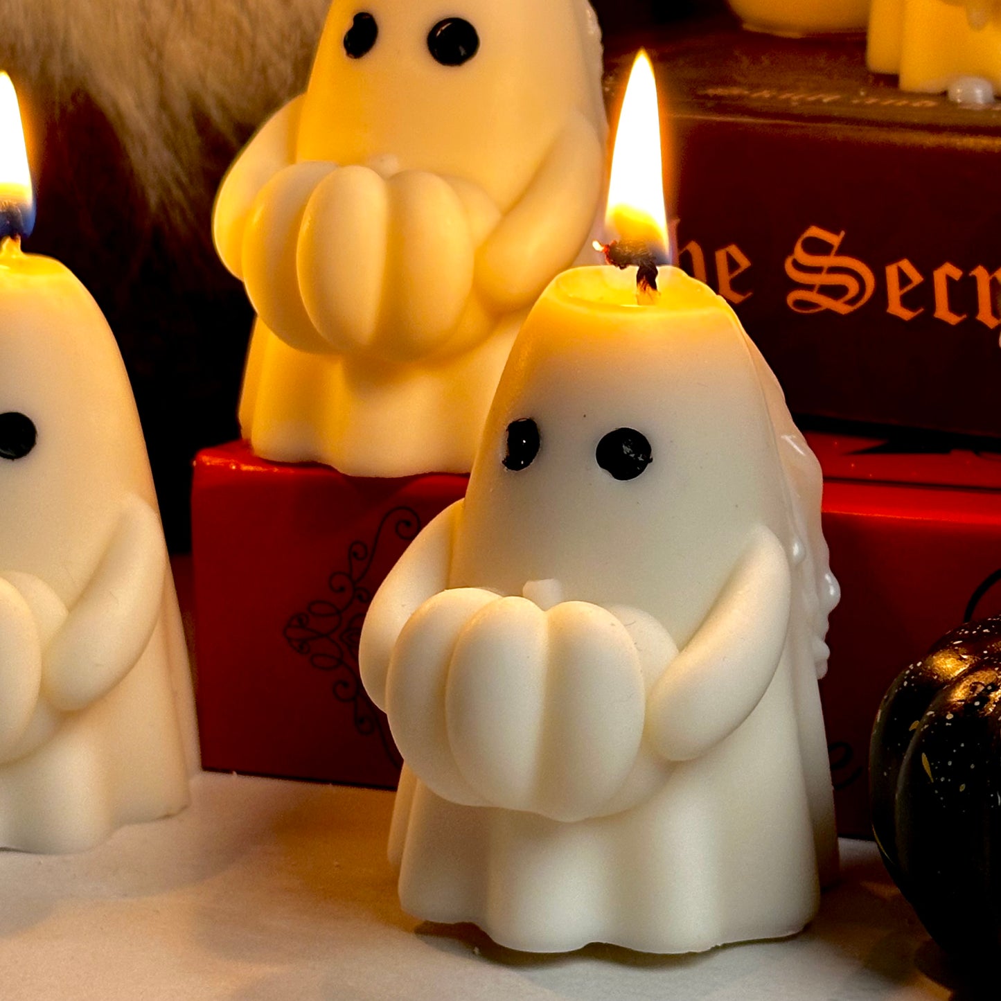 Vela Fantasma Clasico con Calabaza - VelaKandela