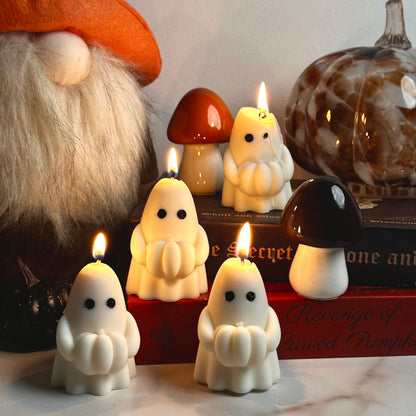 Vela Fantasma Clasico con Calabaza - VelaKandela