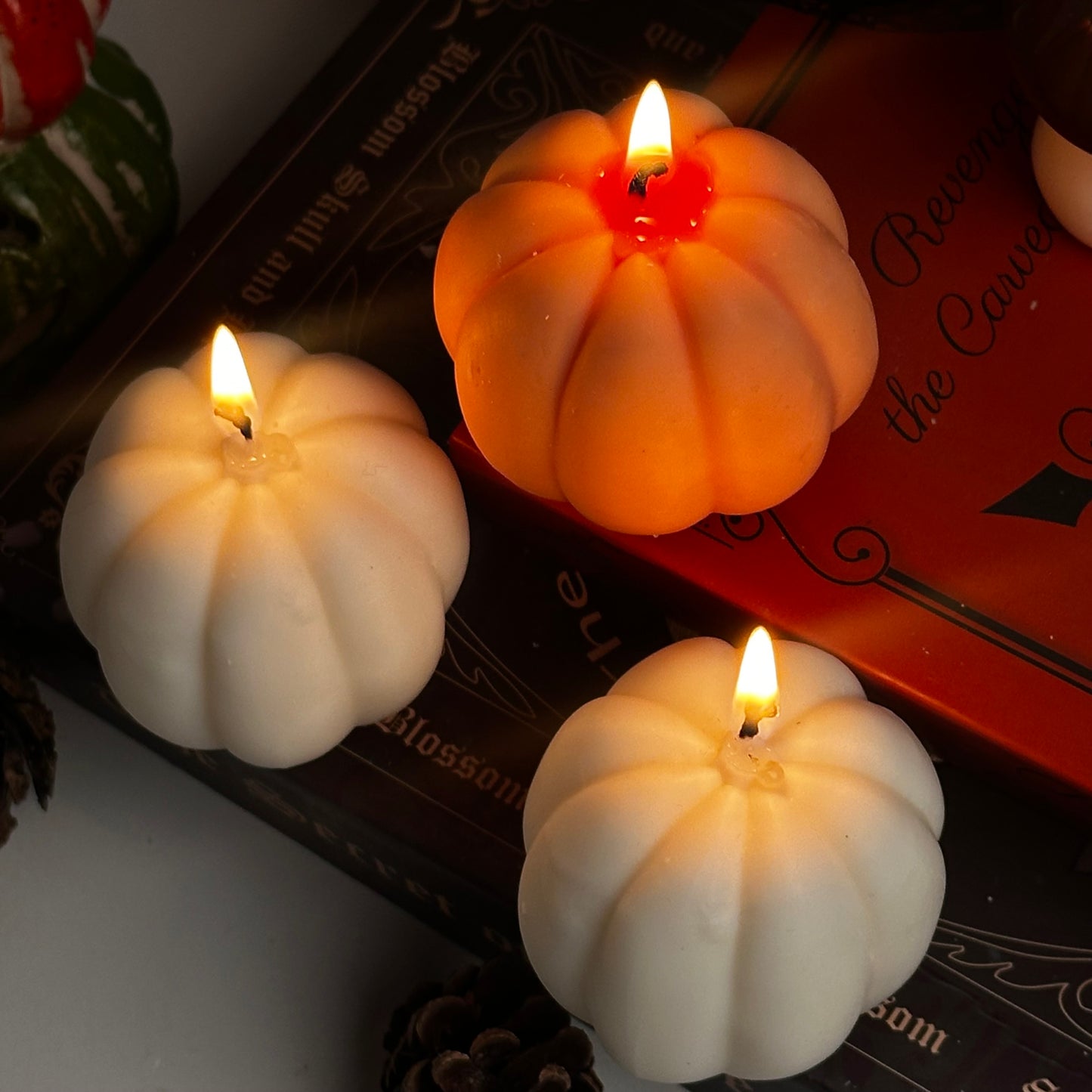 Vela Calabaza Otoño - VelaKandela