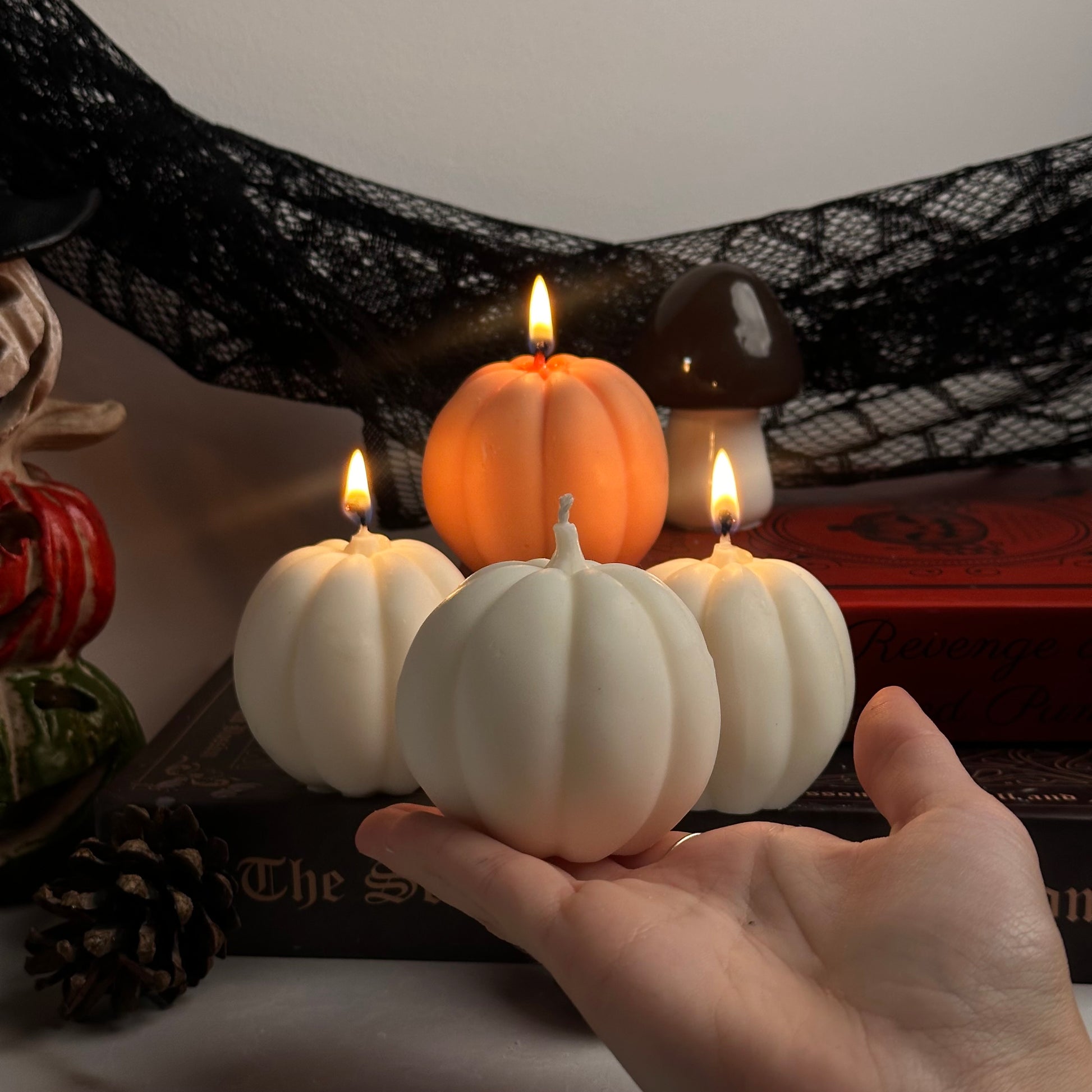 Vela Calabaza Otoño - VelaKandela