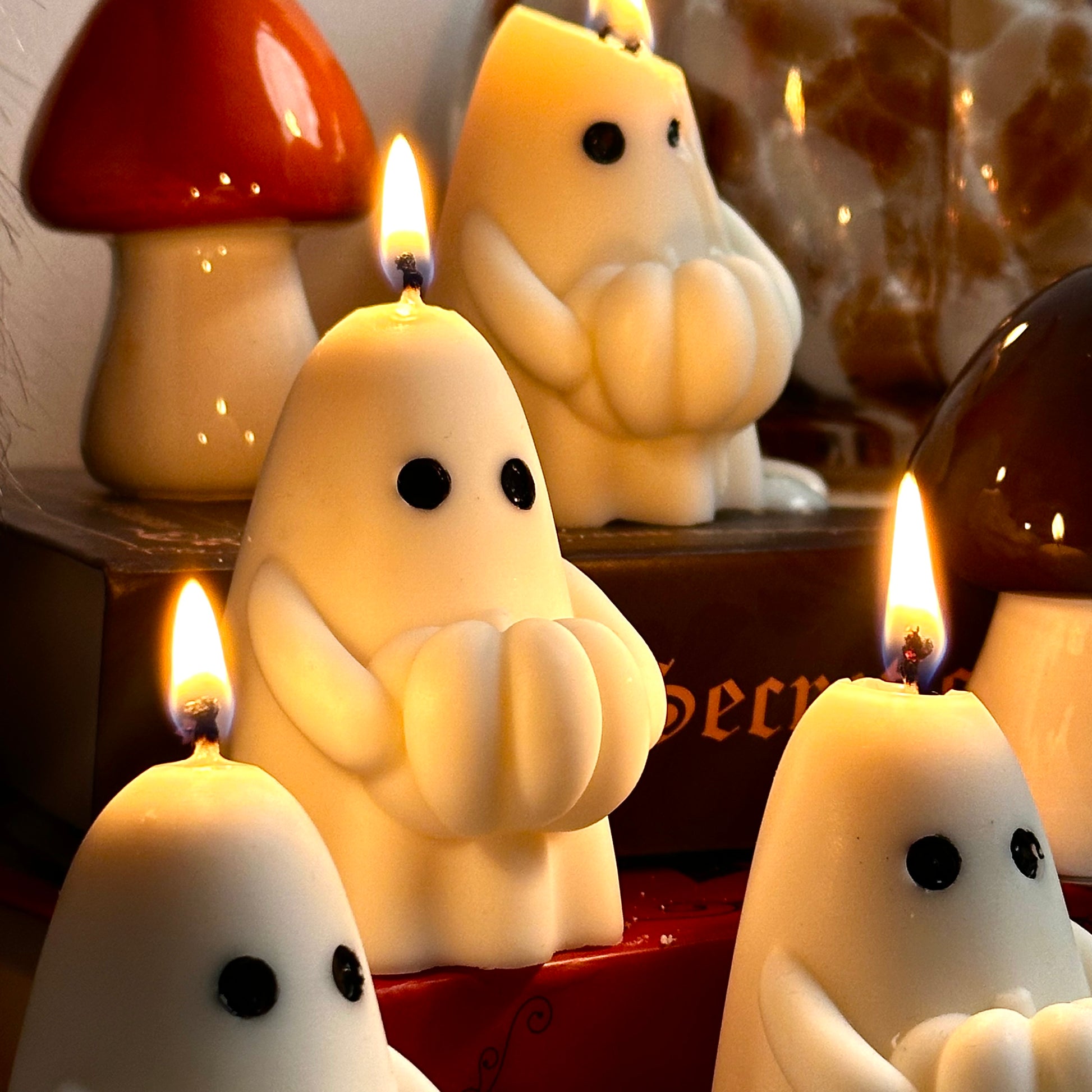 Vela Fantasma Clasico con Calabaza - VelaKandela