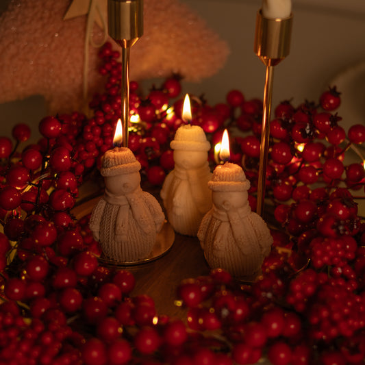 Vela Muñeco de Nieve