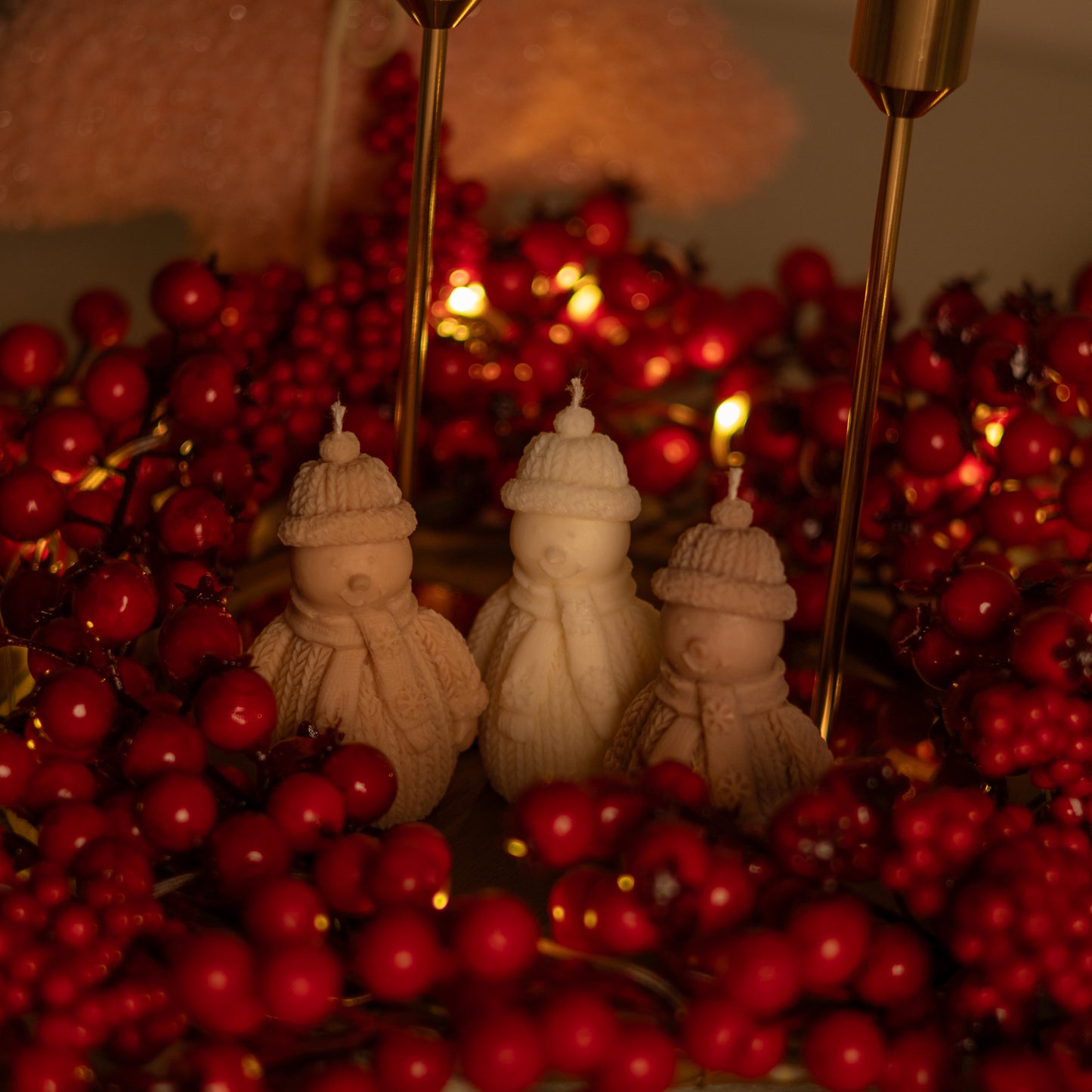 Vela Muñeco de Nieve