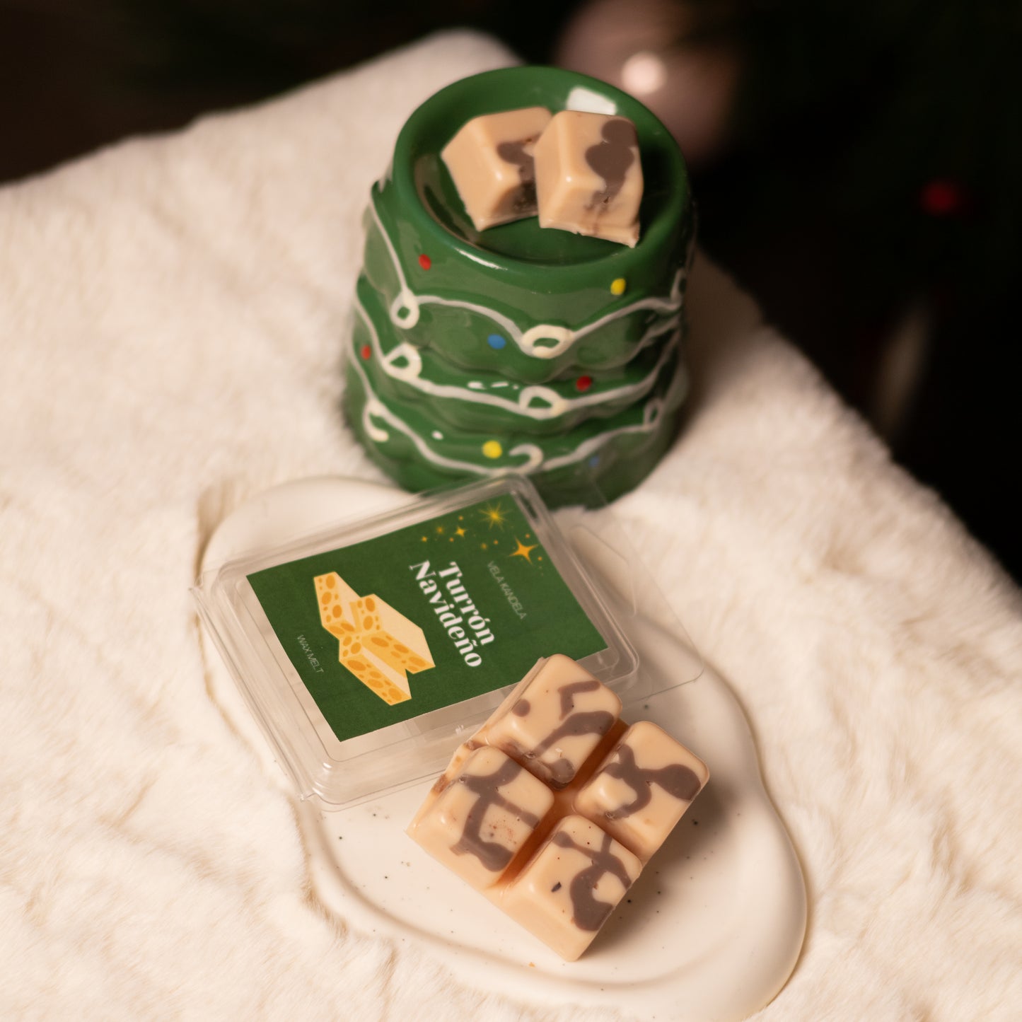 Wax Melt Turrón Navideño
