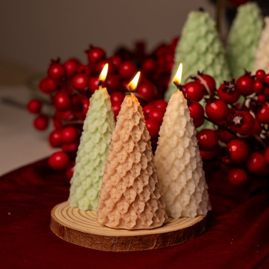 Vela Abeto Navideño