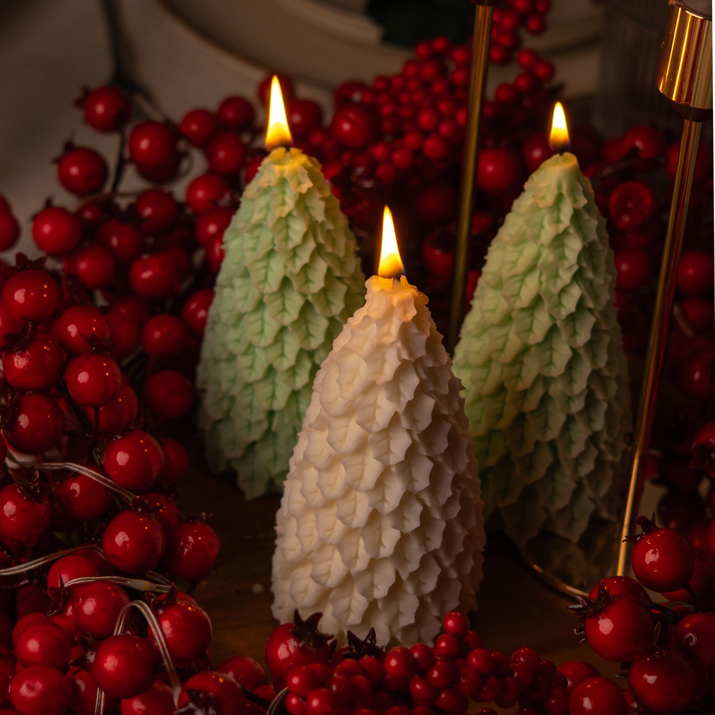 Vela Abeto Navideño XL