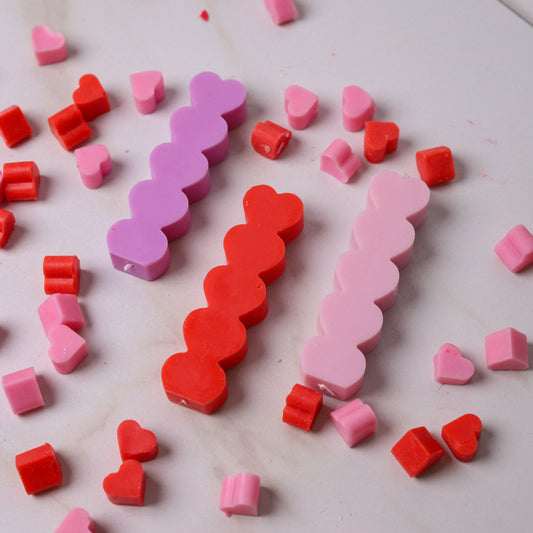 Vela Pilar de Corazones