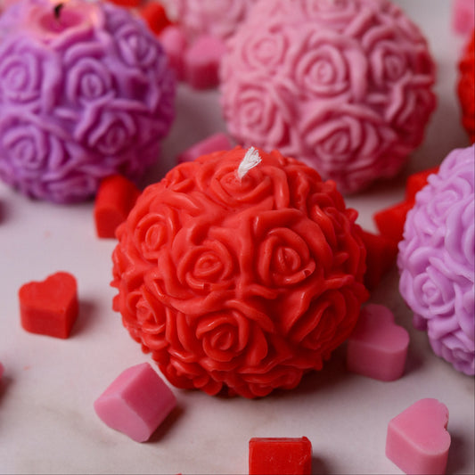 Vela Bouquet de Rosas