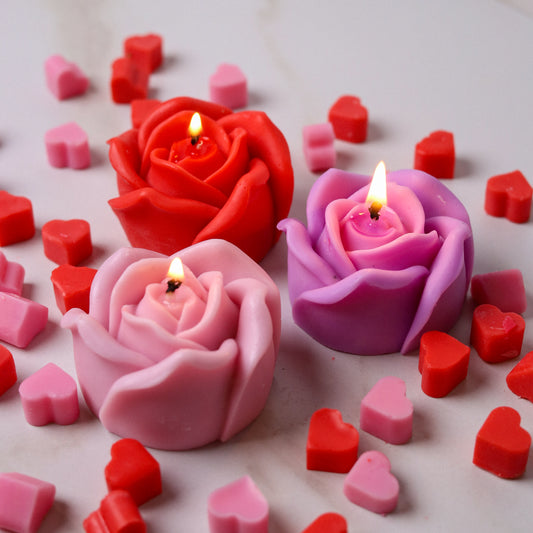 Vela Rosa Artesanal