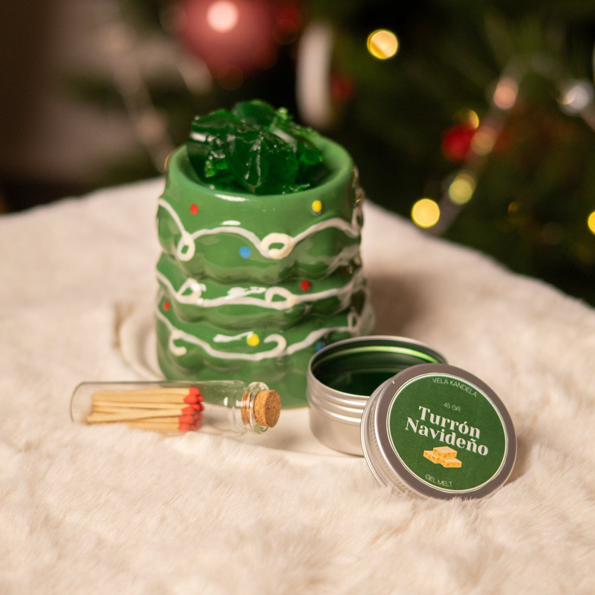 Gel Melt Turrón Navideño - VelaKandela