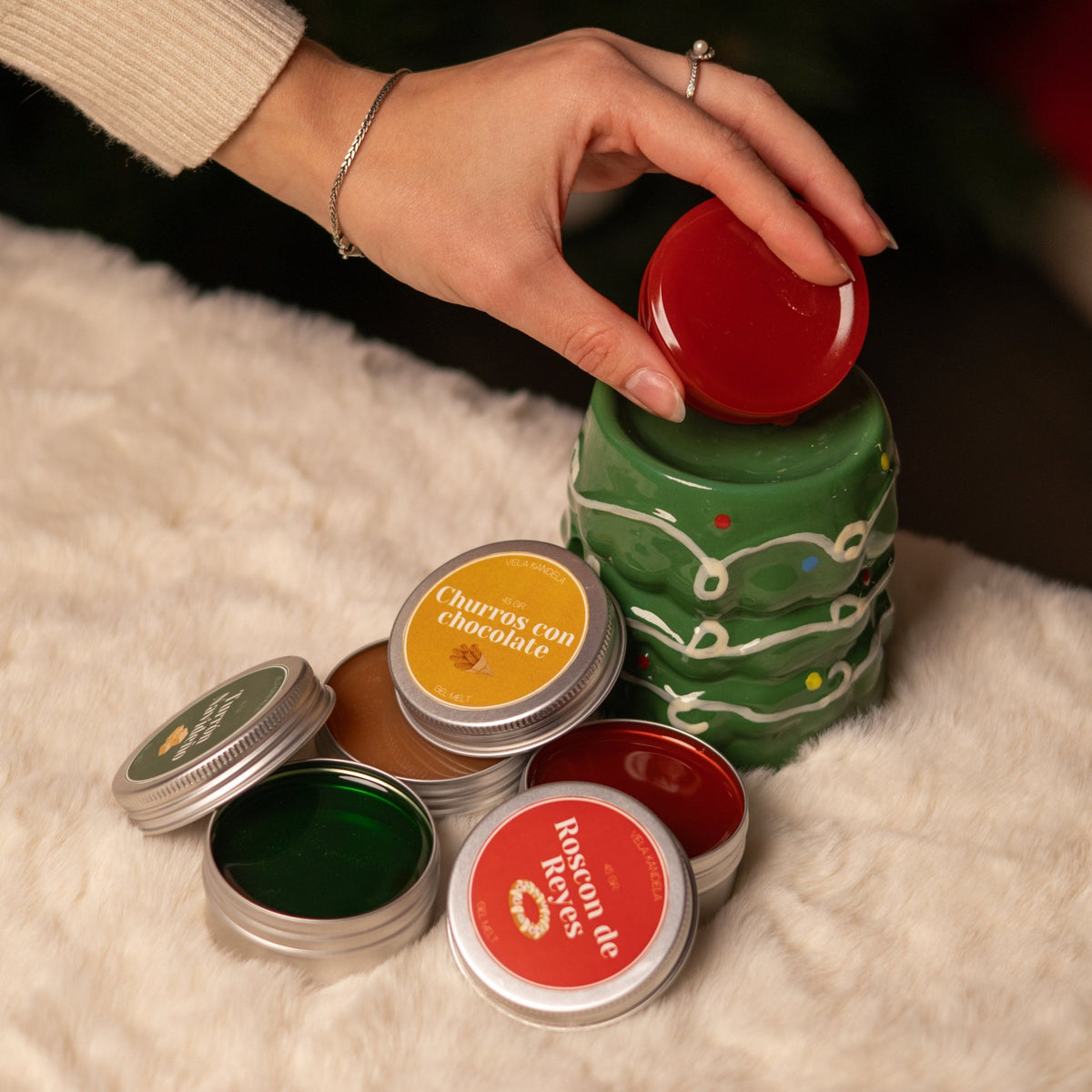 Gel Melt Turrón Navideño - VelaKandela