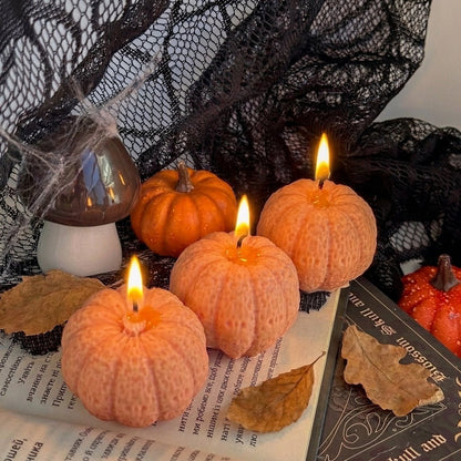 Velas Calabaza Clásica en distintos colores para Halloween