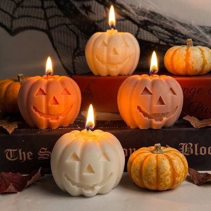 Velas Calabaza Jack-O’-Lantern en diferentes colores