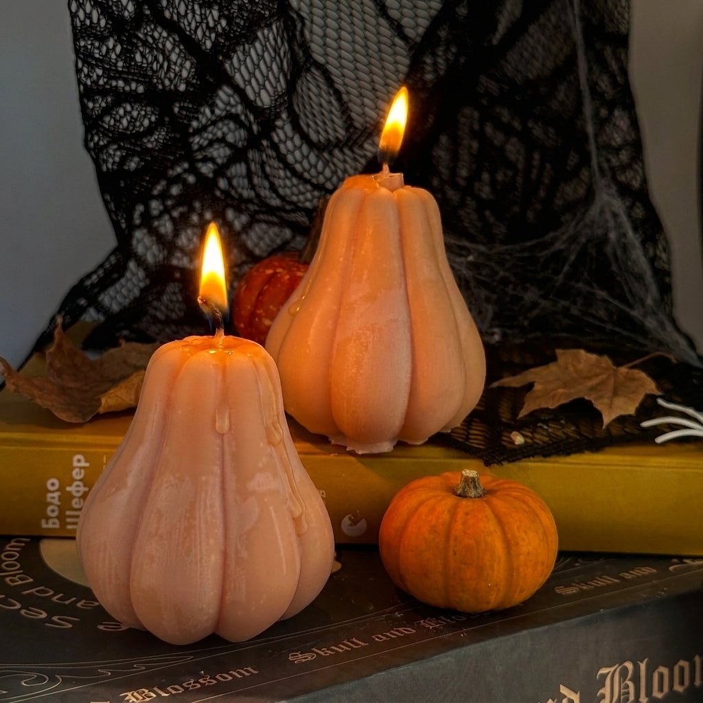 Vela Calabaza Pera de soja para Halloween - Velakandela