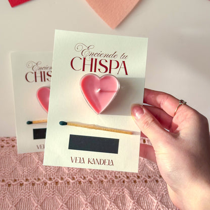 Vela de té Regalo - Enciende tu Chispa - VelaKandela