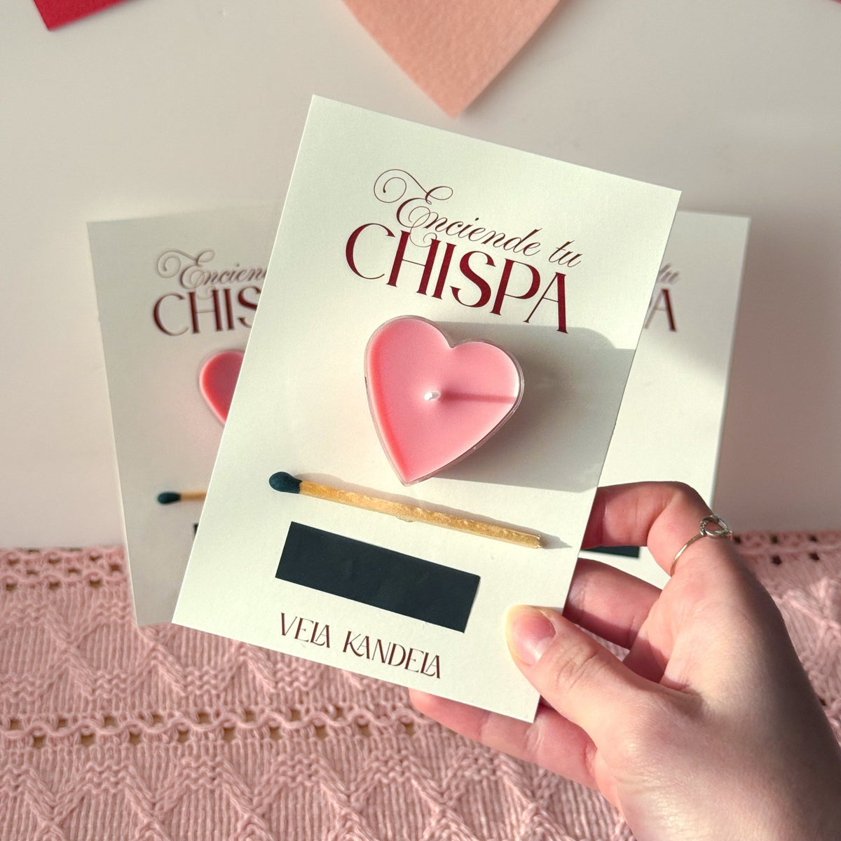 Vela de té Regalo - Enciende tu Chispa - VelaKandela