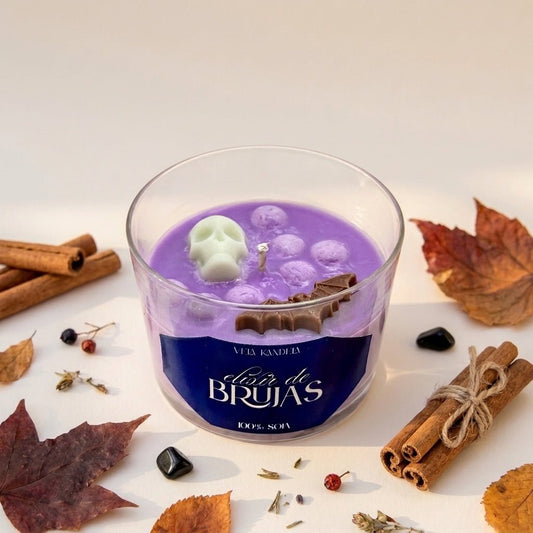 Vela Elexir de brujas de Soja Natural - VelaKandela