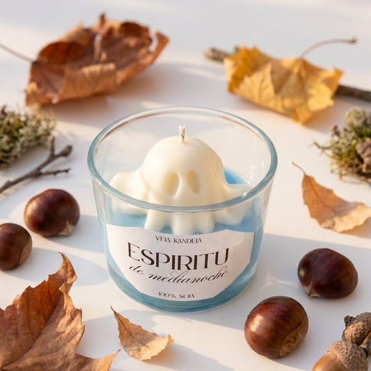 Vela Espíritu de Medianoche de Soja Natural - VelaKandela