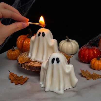 Vela Fantasma de la Noche de cera de soja