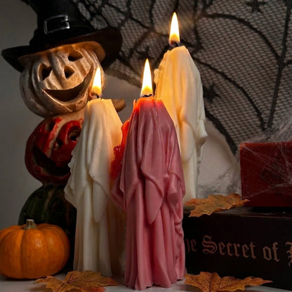 Vela Fantasma Misteriosa de soja para Halloween - Velakandela
