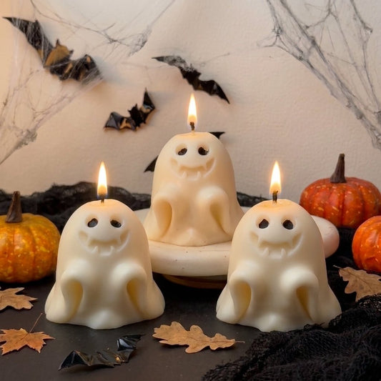 Vela Fantasma Monstruosa de soja para Halloween - Velakandela