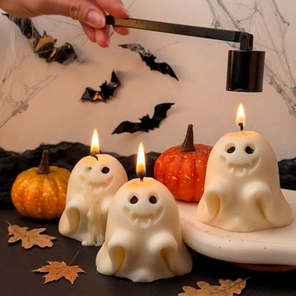 Vela decorativa Fantasma Monstruosa de cera de soja