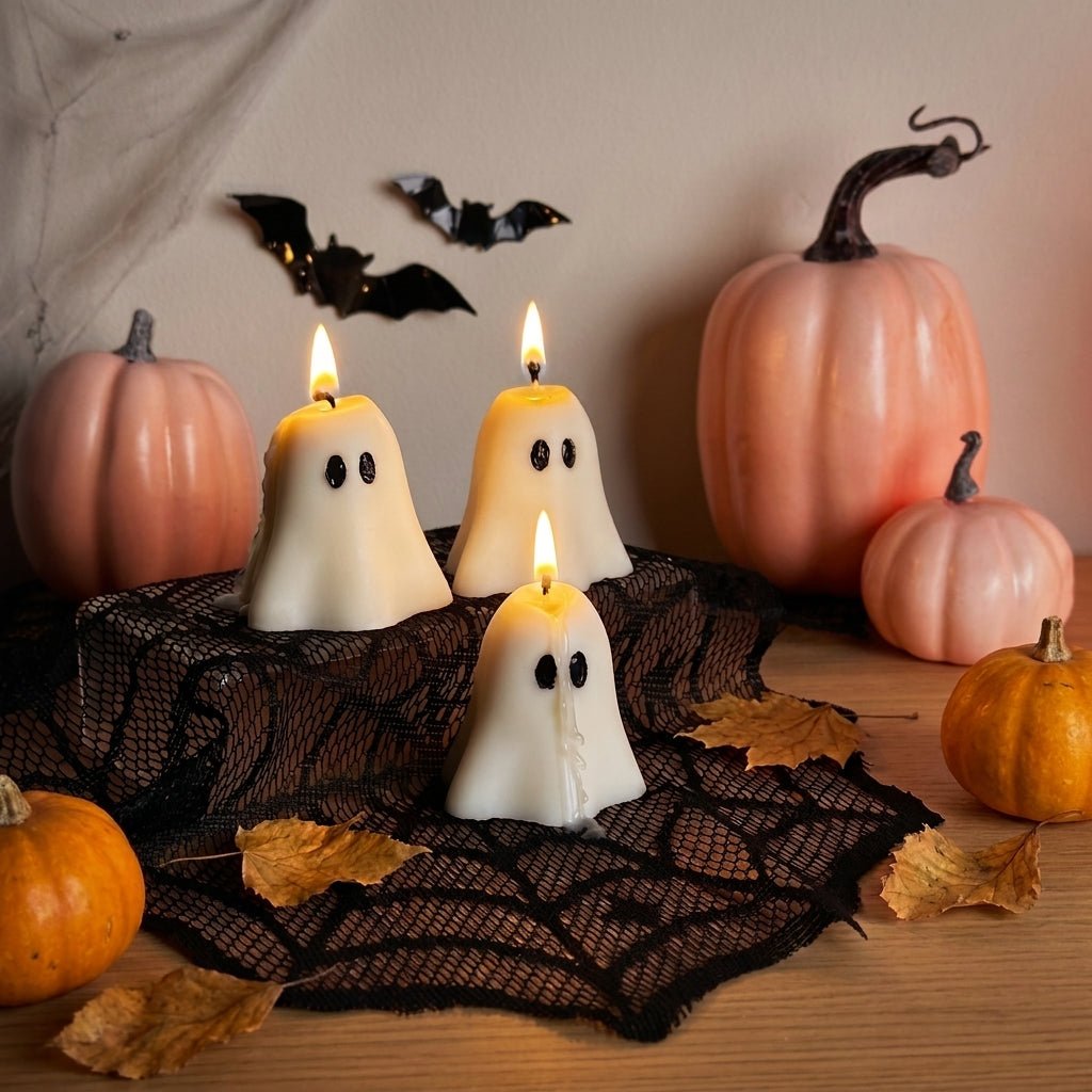 Vela Fantasma Pequeño para decorar rincones de Halloween
