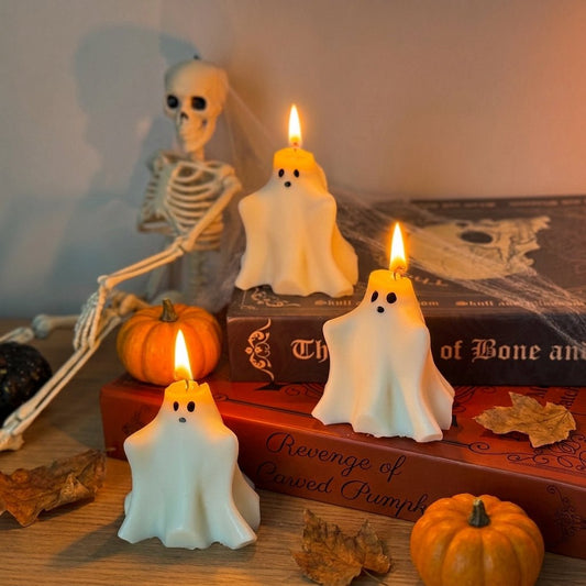Vela Fantasma Tierno de soja para Halloween - Velakandela