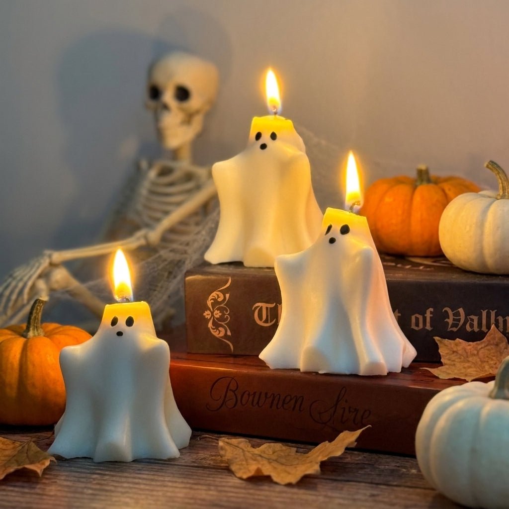 Vela Fantasma Tierno para decorar Halloween