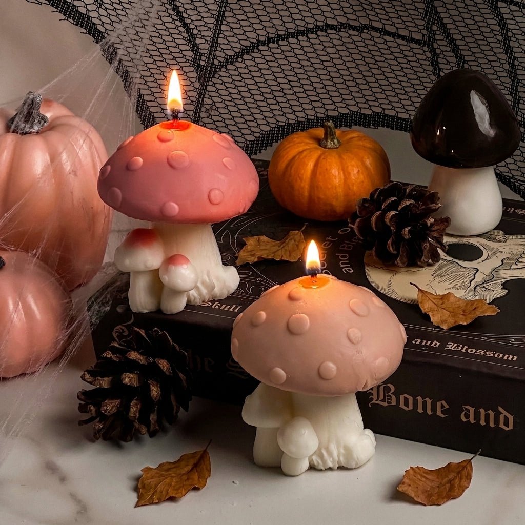 Vela Seta Encantada de soja para Halloween - Velakandela