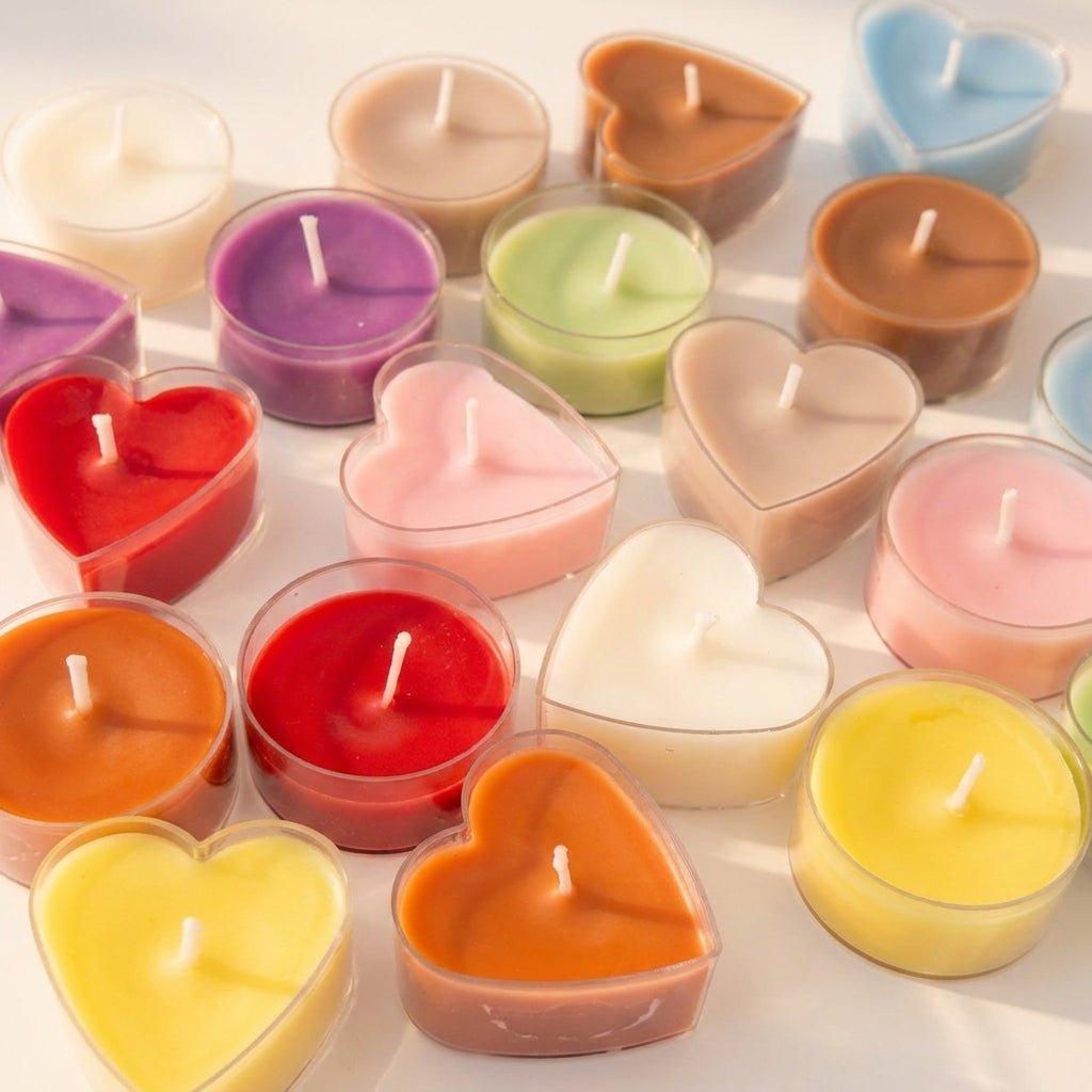 Velas de té de soja coloridas para wax melts - VelaKandela