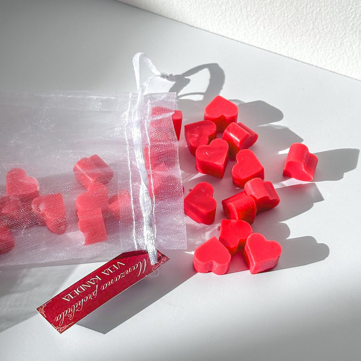 Wax Melts Corazones – Manzana prohibida - VelaKandela