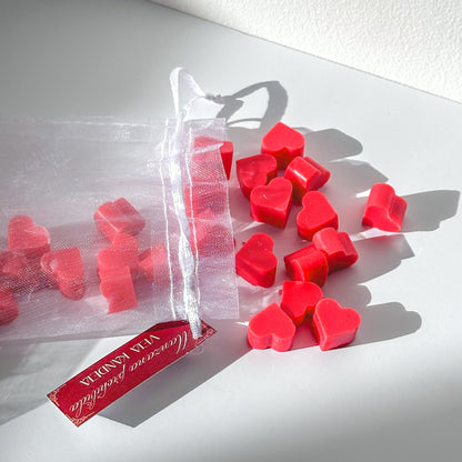 Wax Melts Corazones – Manzana prohibida - VelaKandela