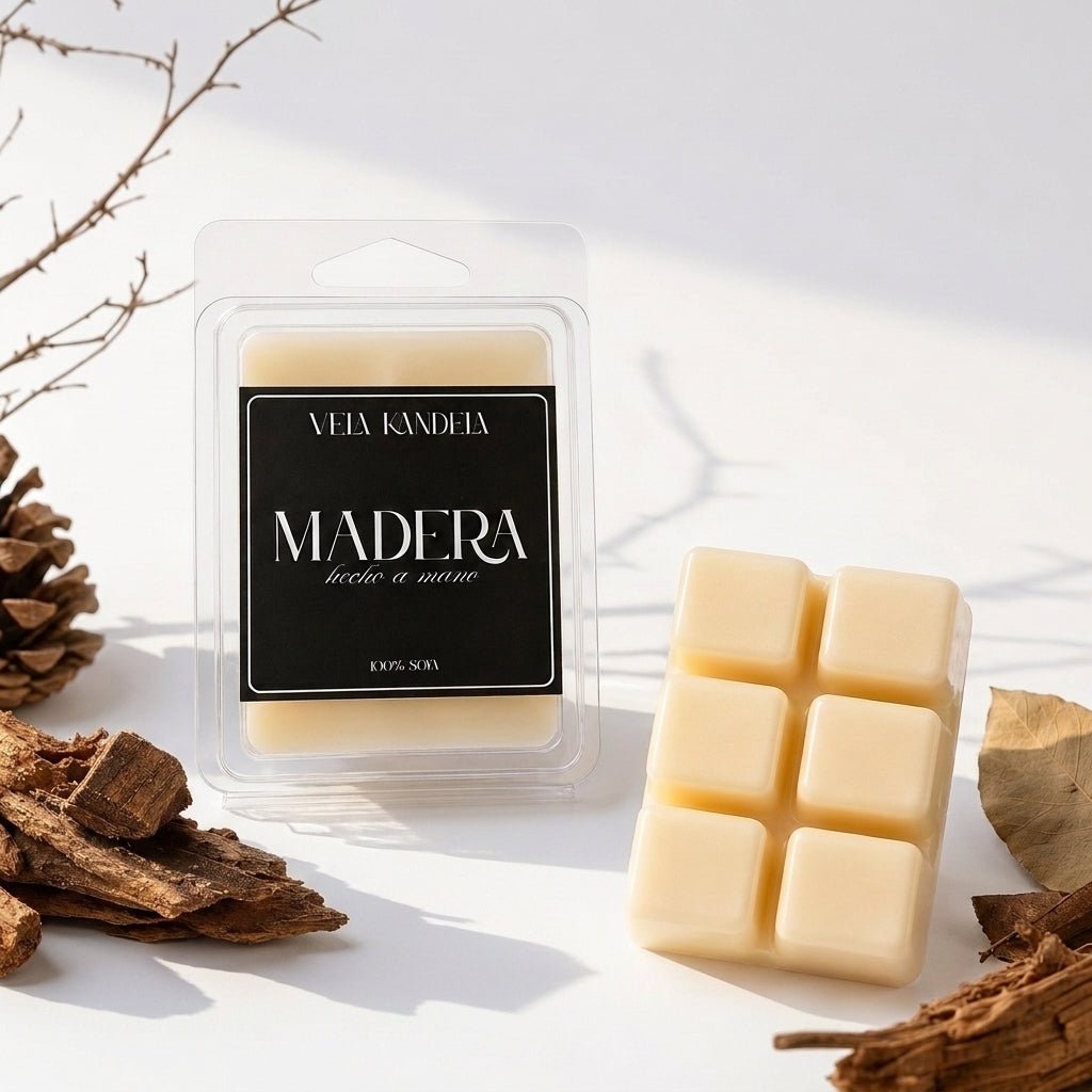 Wax Melts Madera Cálida de soja para quemador - Velakandela