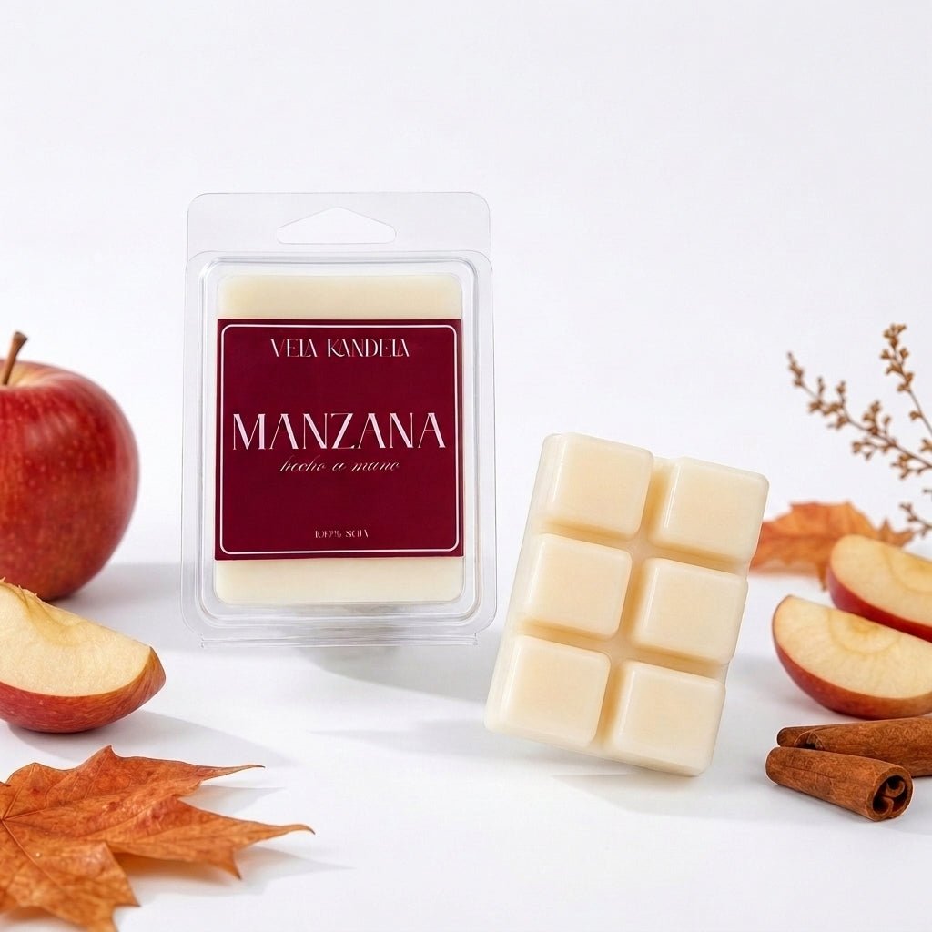 Wax Melts Manzana Especiada de soja para quemador - Velakandela
