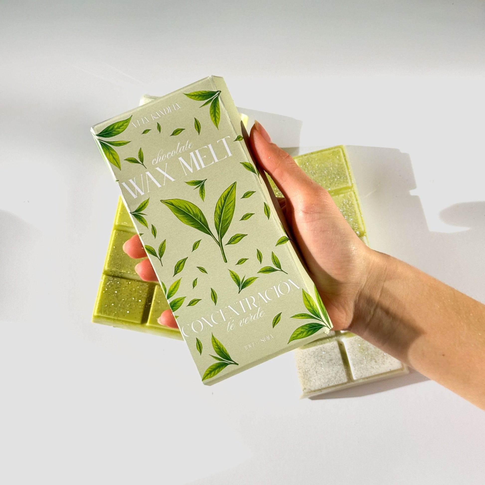 Wax Melts Tableta XL – Concentración (té verde) - VelaKandela
