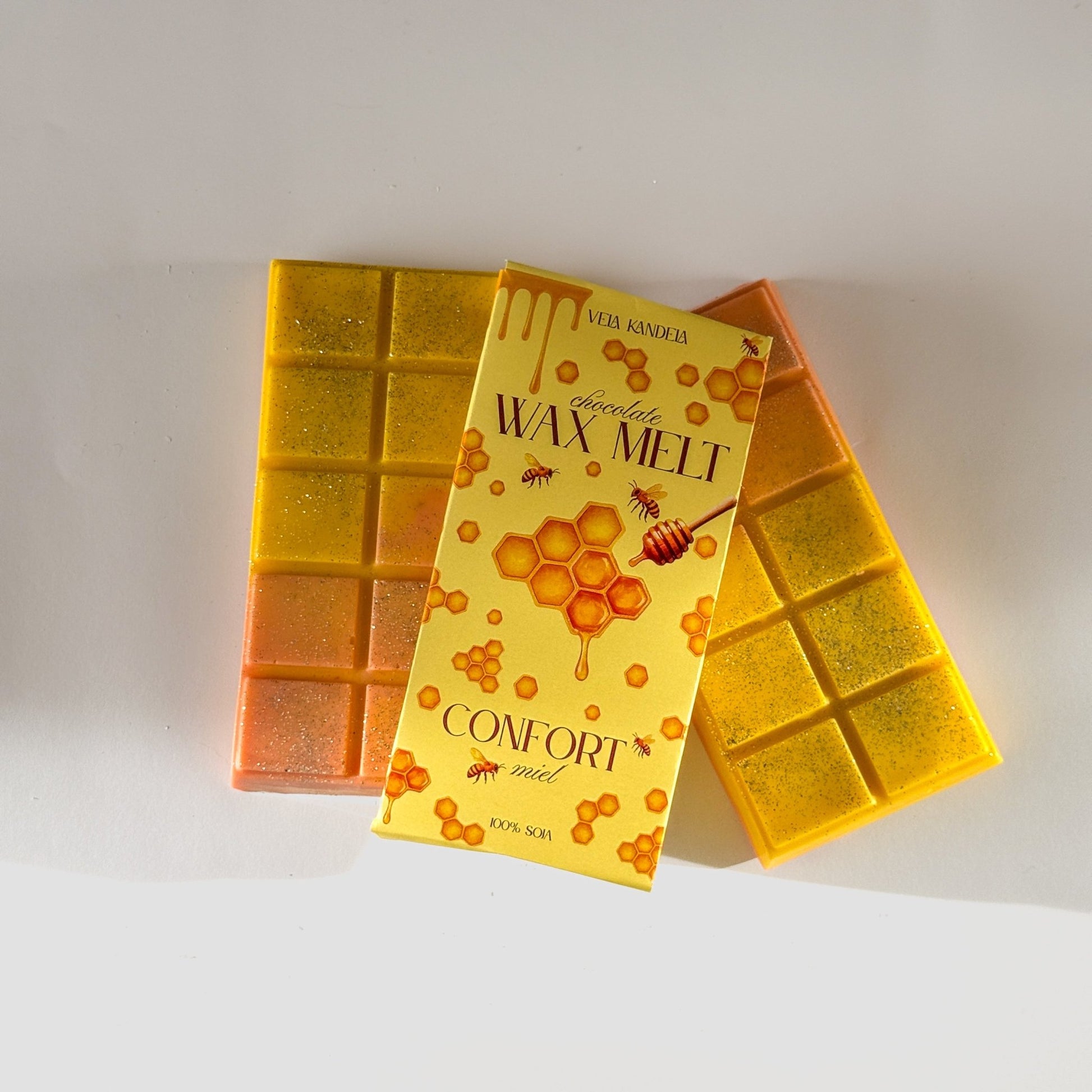 Wax Melts Tableta XL – Confort (miel) - VelaKandela