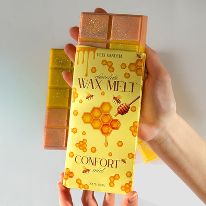 Wax Melts Tableta XL – Confort (miel) - VelaKandela