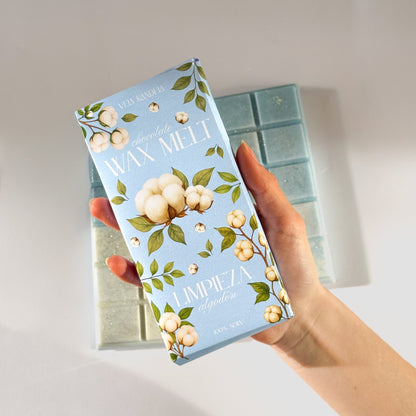 Wax Melts Tableta XL – Limpieza (algodón) - VelaKandela