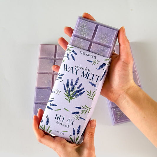 Wax Melts Tableta XL – Relax (lavanda) - VelaKandela